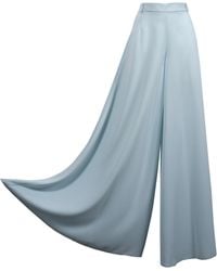 Laura Daili - Neutrals Light Wide-Leg Pants - Lyst