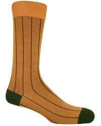 Peper Harow - Made in England - Pin Stripe Socks - Lyst