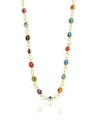 Ece London - The Nazar Iii Necklace - Lyst