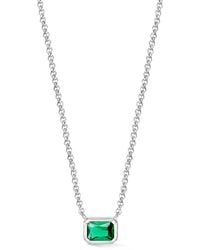 Dower & Hall - Octagon Garnet Tutti Frutti Necklace - Lyst