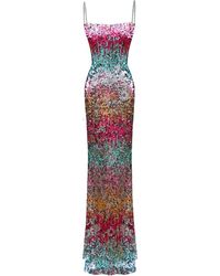 Sanctumum - Agua De Luna Sequinned Gown - Lyst