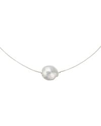 Lily & Roo - Sterling Baroque Pearl Choker - Lyst