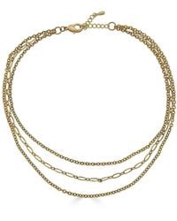Loni Paul Jewelry - Delicate Three Strand Necklace - Lyst