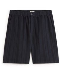 Thinking Mu - Gasper Striped Bermuda Shorts - Lyst