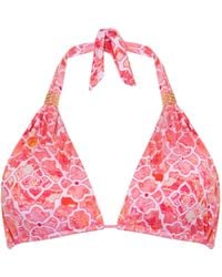 Sophia Alexia - Marble Mosaic Miami Bikini Top - Lyst