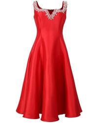 Smart and Joy - Sweetheart Cleavage Beaded Cocktail Dress - Lyst