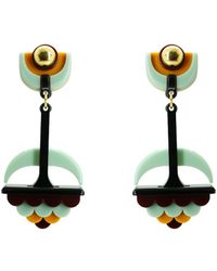 Gissa Bicalho - Handmade Acrylic Earring Filianto Pale - Lyst