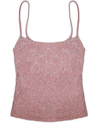 28Natelier - Sequins Top - Lyst