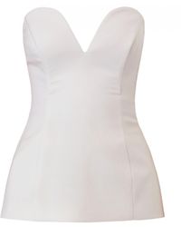AGGI by HALEWSKI - Lamia Off Corset Top - Lyst
