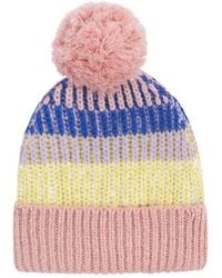 Cara & The Sky - Phoebe Stripe Beanie Hat - Lyst