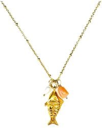 Lexi Jewelry - Fish Trio Necklace - Lyst