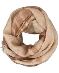 Heritagemoda - Neutrals Handwoven Linen Scarf - Lyst