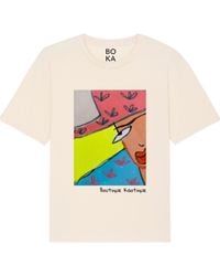 Boutique Kaotique - The Side Eye Organic Cotton Tee - Lyst