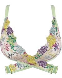 Somewhere Never - Sparkle & Shine Wrap Bralette - Lyst
