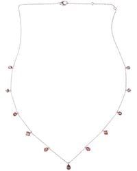 Artisan - White Gold Ice Diamond Handmade Chain Necklace Handmade Jewelry - Lyst