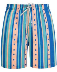 Robert & Son - Mixed Summer Stripe Swim Shorts - Lyst