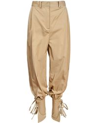 Ioana Ciolacu - Neutrals Balloon Trousers - Lyst