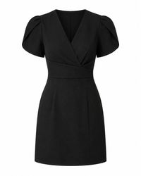 Girl In Mind - Bridget Twist Font Split Arm Mini Dress - Lyst