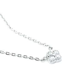 Chanel Joan Elkayam - Lucky Clover Crystal Necklace - Lyst