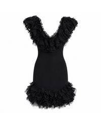 ROSIE BILLINGTON - Nera Ruffle Party Dress - Lyst