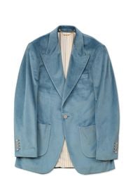 Gresham Blake - Light Velvet Jacket - Lyst