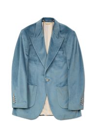 Gresham Blake - Light Velvet Jacket - Lyst