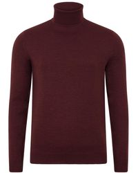Paul James Knitwear - Extra Fine Merino Wool Westonn Roll Neck Jumper - Lyst