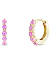 Dinny Hall - Shuga Mini Sapphire Huggie Hoops - Lyst