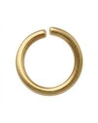 Zahav Jewelry - 10K Solid 18G 6Mm Plain Nose Hoop - Lyst