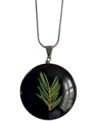 Laura Daili - Glass Spruce Needle Pendant – A Touch Of Winter Magic - Lyst