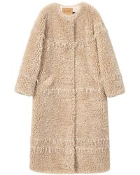 Jakke - Neutrals Arc Lines Coat - Lyst