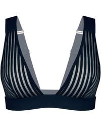 MONIQUE MORIN LINGERIE - Vertigo V Neck Bralette - Lyst