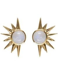 Charlotte's Web Jewellery - Total Eclipse Statement Stud Earrings - Lyst