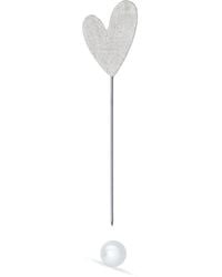Silver Moon - Sterling Brooch – Full Heart - Lyst
