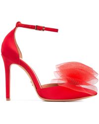 Ginissima - Alice Bow Tulle Satin Shoes - Lyst