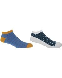 Peper Harow - Made in England - Dash & Polka Trainer Socks Bundle - Lyst
