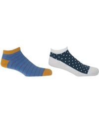 Peper Harow - Made in England - Dash & Polka Trainer Socks Bundle - Lyst