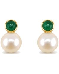 Lalinde - Victoria Pearl Stud - Lyst