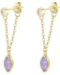 KAMARIA - Full Swing Opal Earrings - Lyst