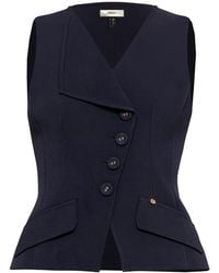 Nissa - Single-Breasted Tailored Vest - Lyst