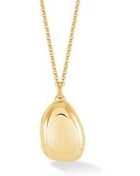 Dower & Hall - Pebble Photo Locket Pendant - Lyst
