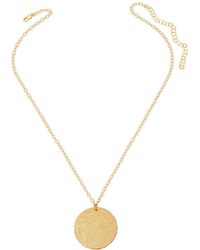 Heather Hawkins Jewelry - Hand Hammered Disc Necklace - Lyst