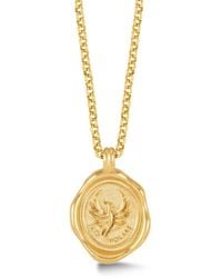 Dower & Hall - Fly High Phoenix Talisman Necklace - Lyst