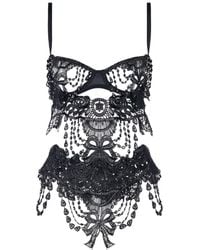 Belle -et-BonBon - Limited Edition Sparkling Showgirl Crystal Bisoux Body Add The Matching Knickers To Make A Beautiful Set - Lyst