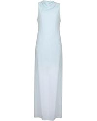 House of Ika - Draped Cross-Back Maxi Dress - Lyst