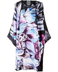Silk&Soul - Hooded Kaftan Dress - Lyst