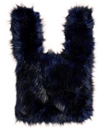 Love and Nostalgia - Frankie Fur Bag - Lyst