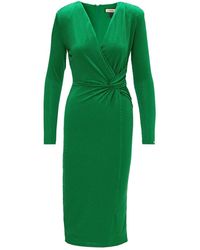 Nissa - Stud-Embellished Midi Dress - Lyst