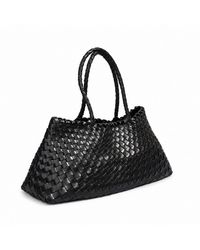 Rimini - Woven Vegan Leather Carry On Bag - Lyst