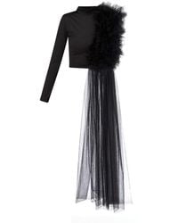 LIA ARAM - Deconstructed Maillot Top - Lyst